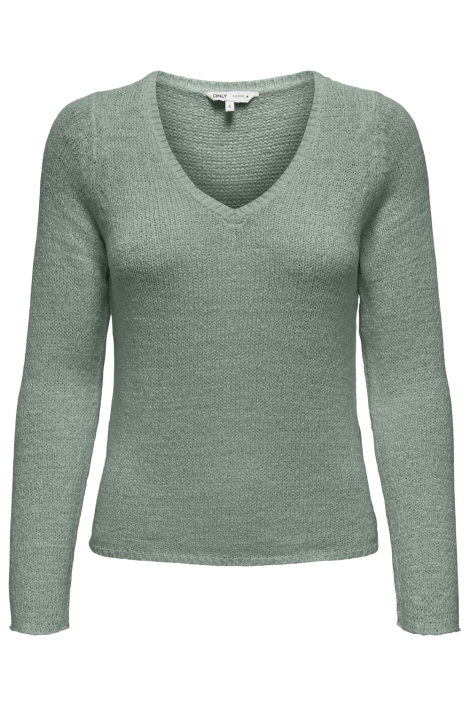Only onlgeena l/s v-neck knt noos